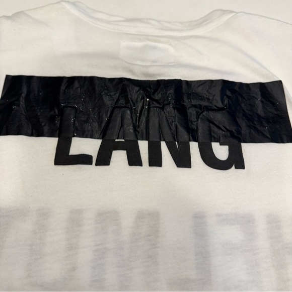 HELMUT LANG Logo Tank Top Women's XXS White Workout Gym Athletic Activewear - Picture 9 of 9